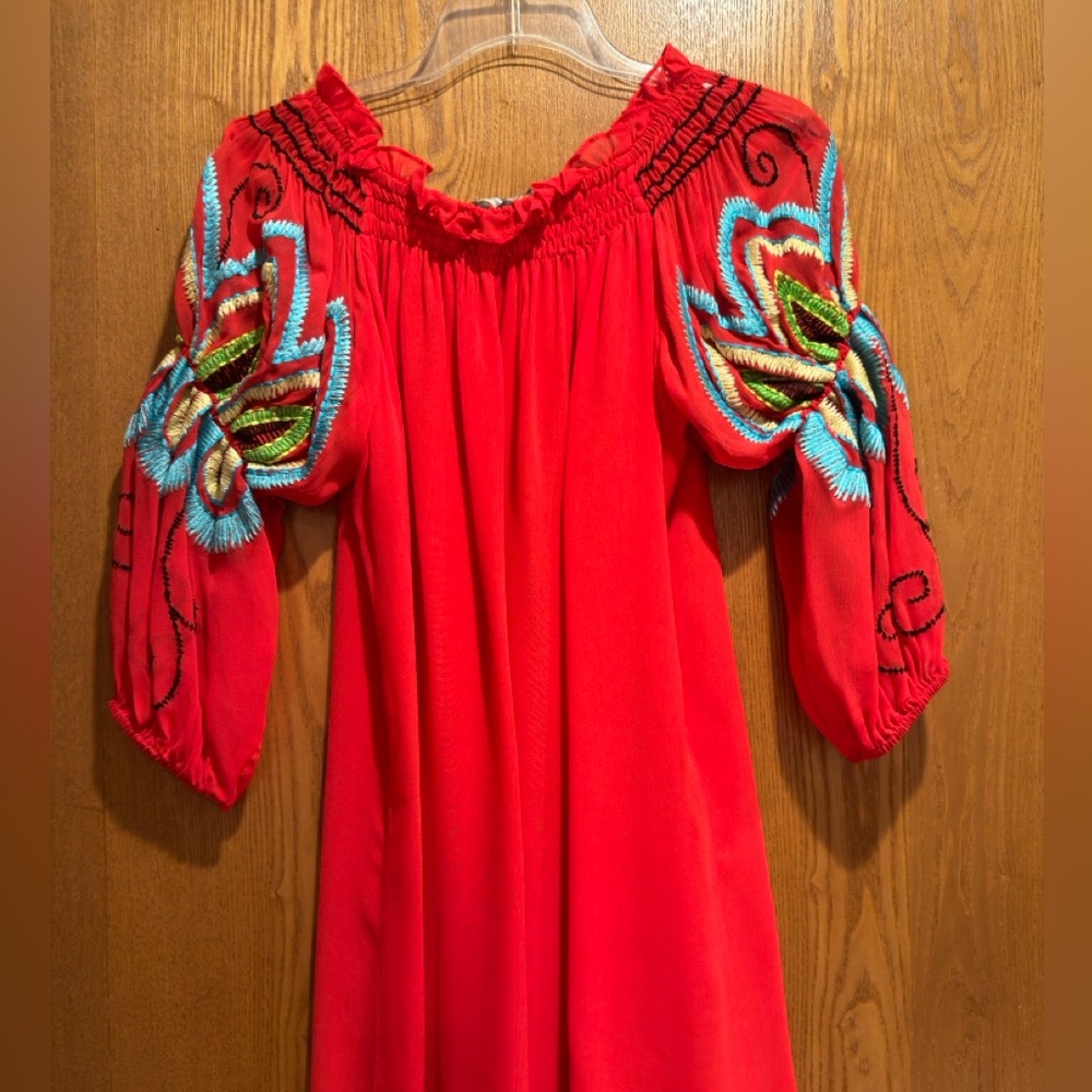 Vintage Collection Ribbon Embroidered Tunic - Picture 3 of 4